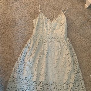 ASTR The Label XL dress Lace Spaghetti Strap Midi Dress, like new